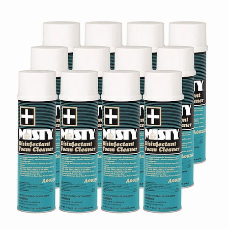 Misty Cleaners & Detergents, Aerosol Spray, Fresh, 12 PK 1001907